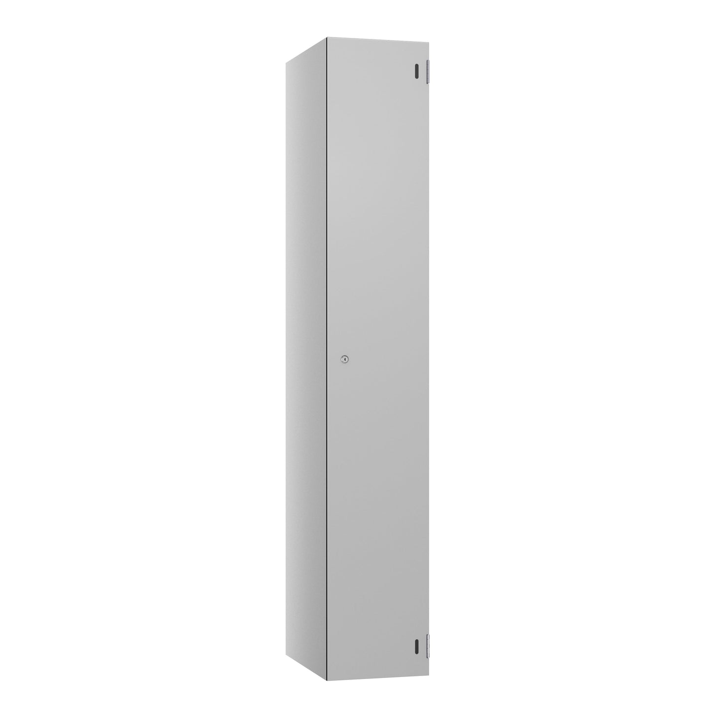 Pure Shield SGL 1 Tier Single Door Locker - Silver Carcass