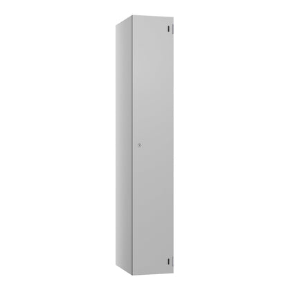 Pure Shield SGL 1 Tier Single Door Locker - Silver Carcass