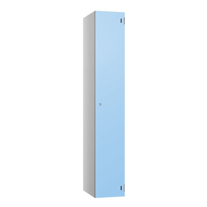 Pure Shield SGL 1 Tier Single Door Locker - Silver Carcass