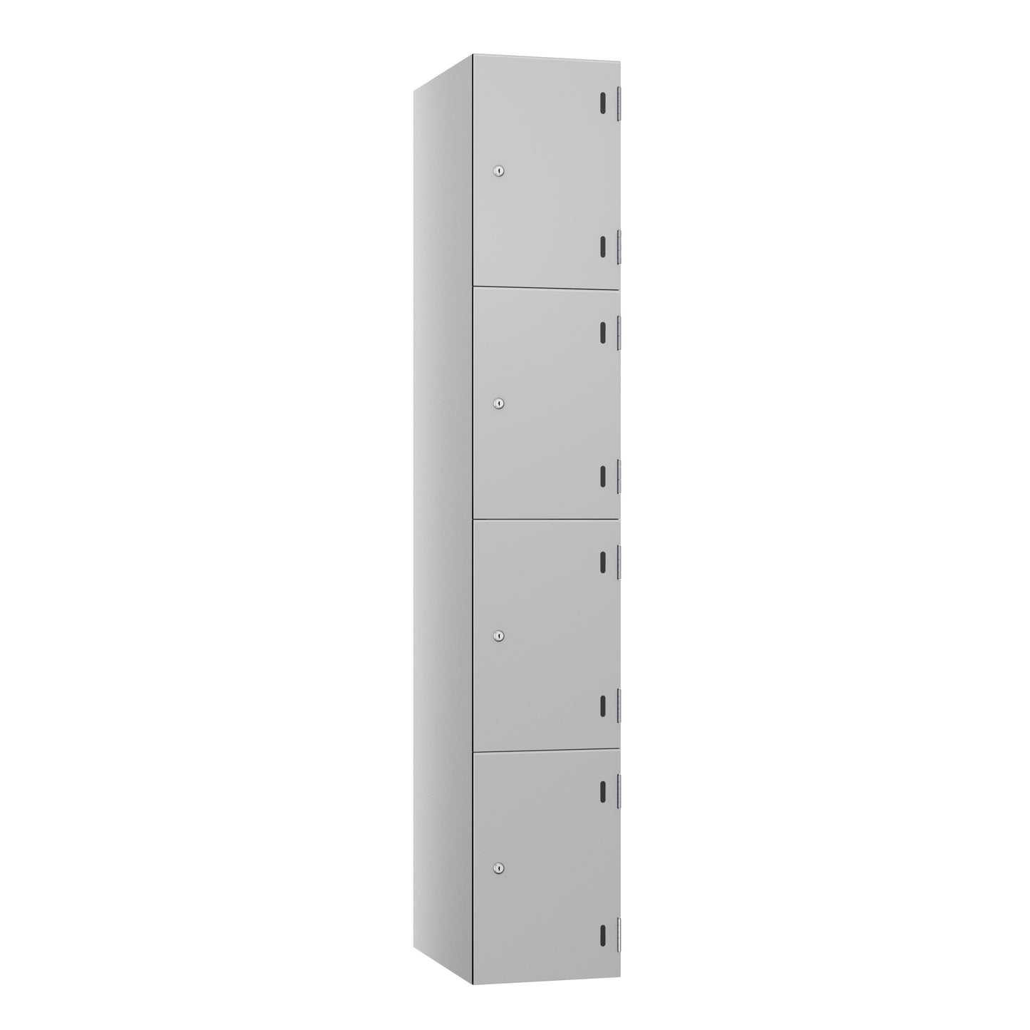 Pure Shield SGL 4 Tier Locker - Silver Carcass