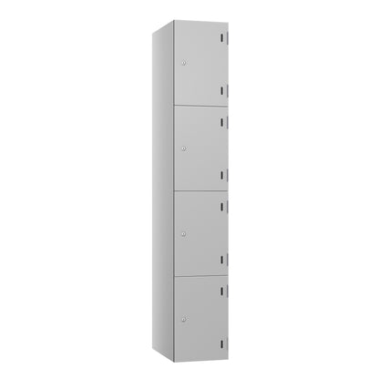 Pure Shield SGL 4 Tier Locker - Silver Carcass