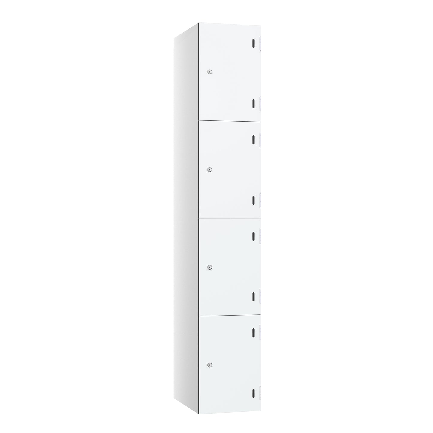 Pure Shield SGL 4 Tier Locker - White Carcass