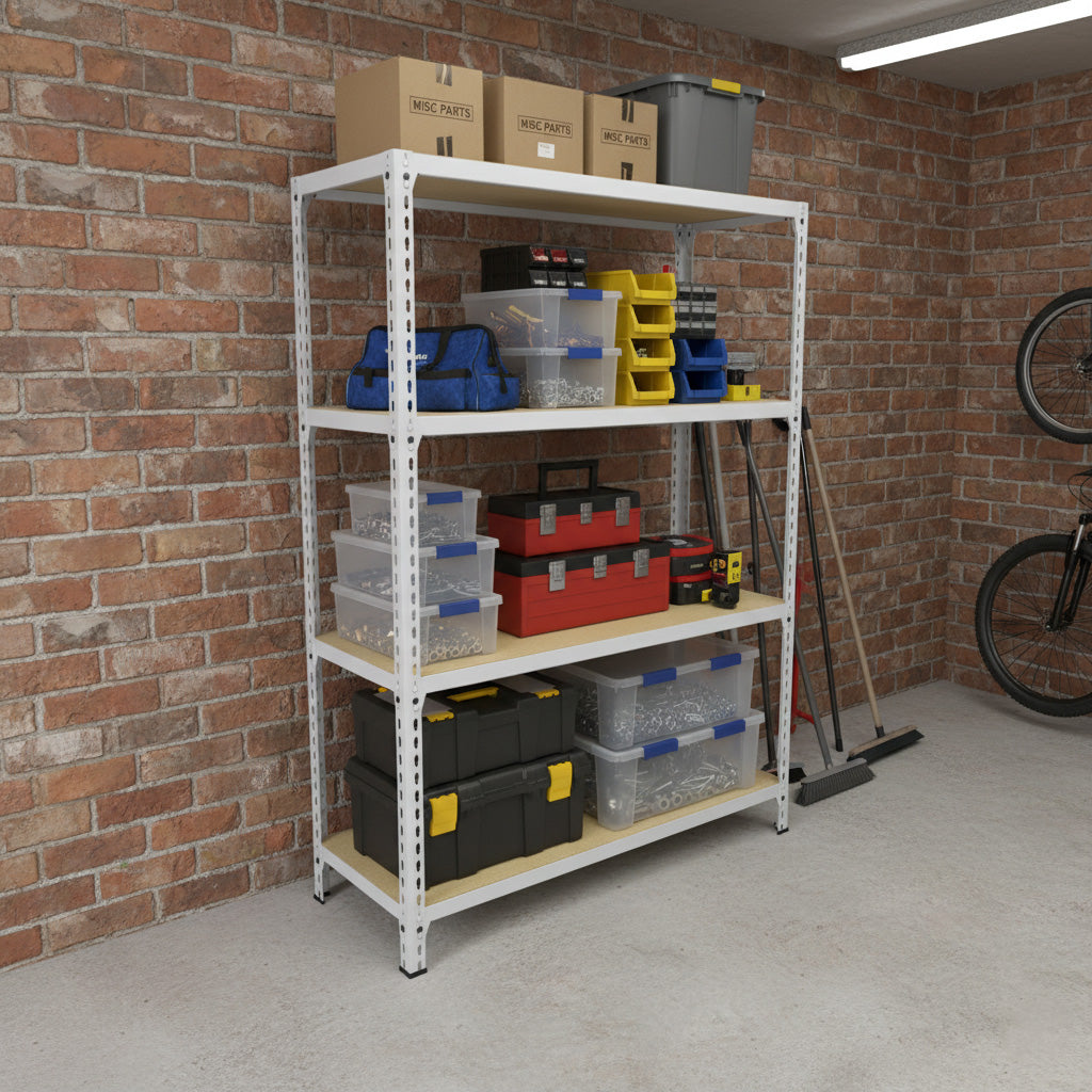 Garage Shelving System - Speedrax 2080mm Chipboard Shelves – Ironstor ...