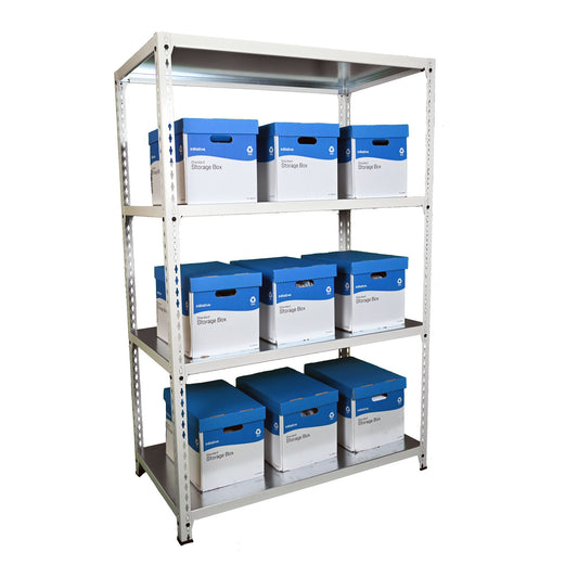 Speedrax Medium Duty 2400mm High Metal Shelves
