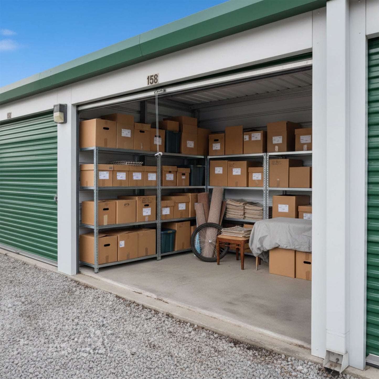 Speedrax Medium Duty 2400mm High Metal Shelves